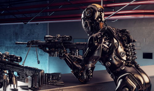 韩国科技院研制出智能机械人 黑武器 ,神奇操作,看呆众人